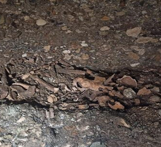 Roma dönemine ait bin 600 yıllık oda mezarlar ve insan kemikleri bulundu