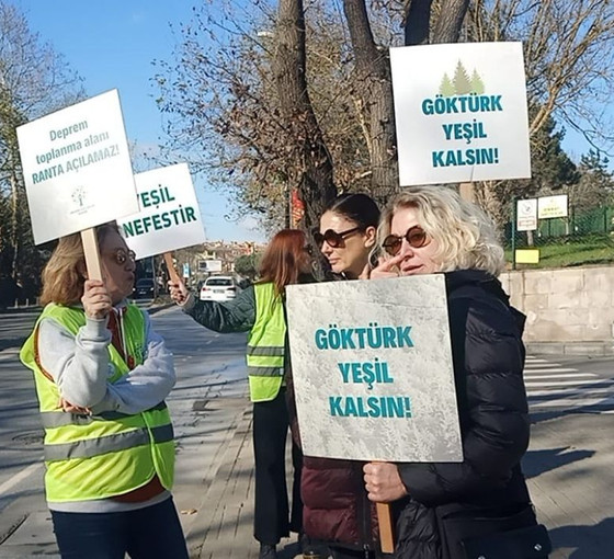 'Yeşil alana dönülmesin diye beton döküyorlar'