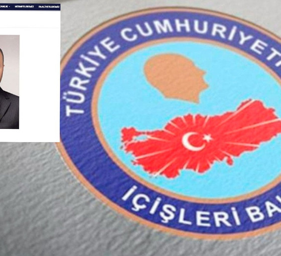Emin Şen 'danışman' sıfatıyla İçişleri Bakanlığı'nın internet sitesinde