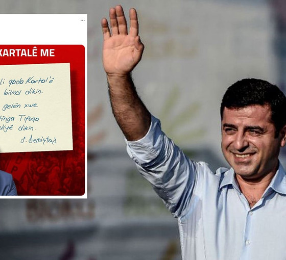 Demirtaş’tan Kartal mitingine Kürtçe davet: Li benda we me