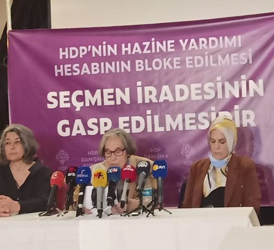 HDP Danışma Kurulu: Hazine yardımına bloke hukuki değil, seçim sürecine hançer sokuldu