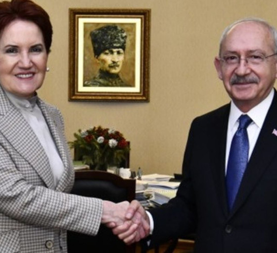Akşener liderler turu kapsamında Kılıçdaroğlu ve Karamollaoğlu'nu ziyaret etti