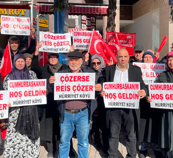 Köylüler Erdoğan'ın mitingine alınmadı