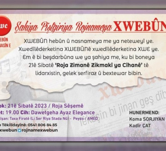 Xwebûn gazetesinden Dünya Anadil Günü etkinliği