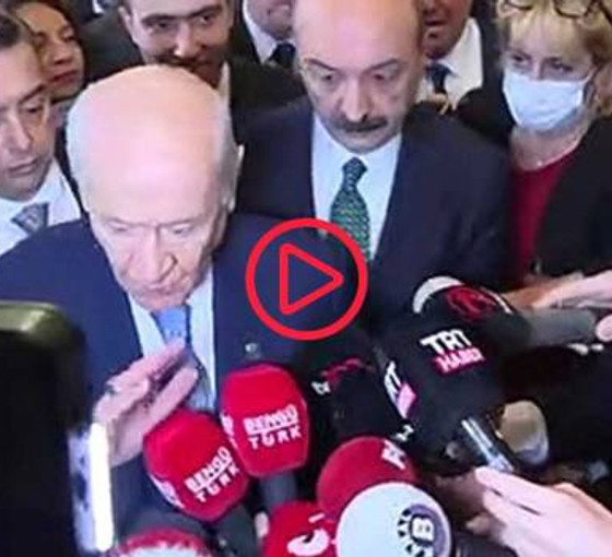 Bahçeli'den soru soran gazeteciye: İşine bak