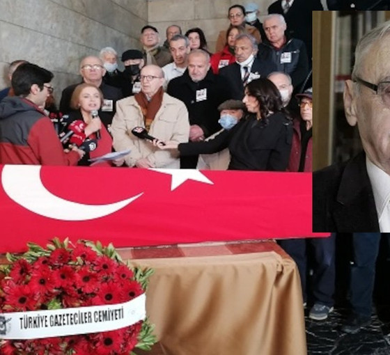 Orhan Erinç'e veda: 'Muhabir heyecanını hiç kaybetmedi'