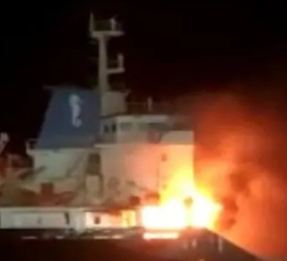 Tuzla gemisi Ukrayna’nın Herson Limanı'nda saldırıya uğradı