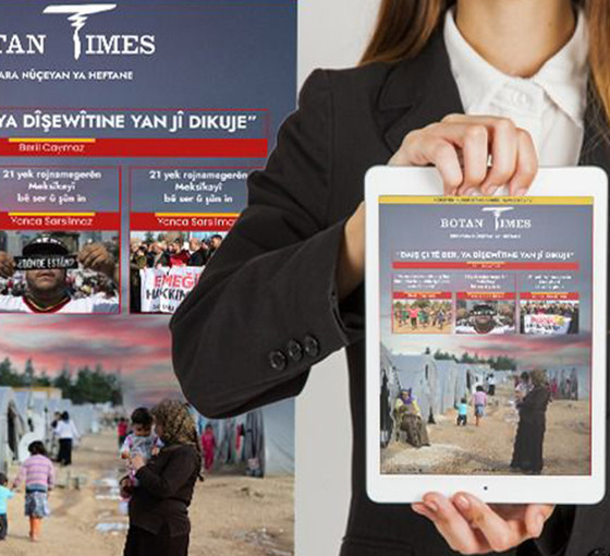 Türkiye'nin tek Kürtçe haber dergisi Botan Times'ın ikinci sayısı çıktı