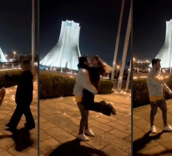 İran'da Azadi Kulesi'ne karşı dans videosuna 10 yıl hapis