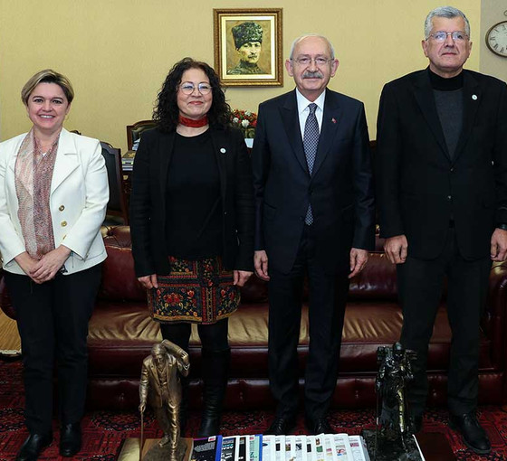 Kılıçdaroğlu, Sol Parti ile görüştü