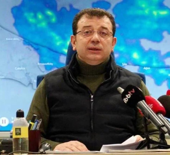 İmamoğlu'ndan İstanbul'da kar ve fırtına uyarısı