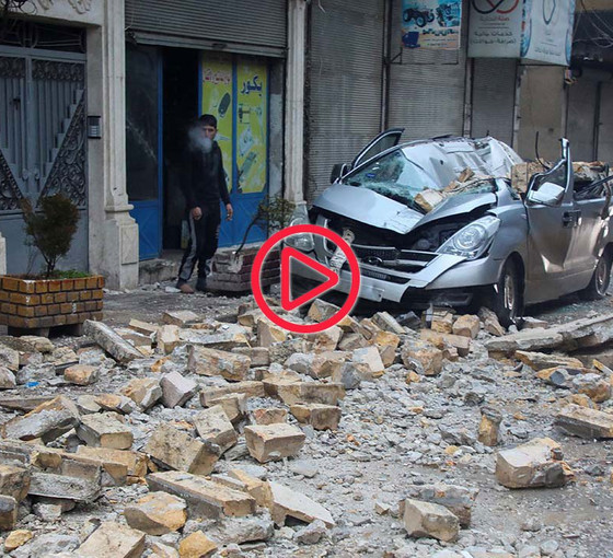 Suriye'nin pek çok bölgesinde kurtarma çalışmaları sürüyor