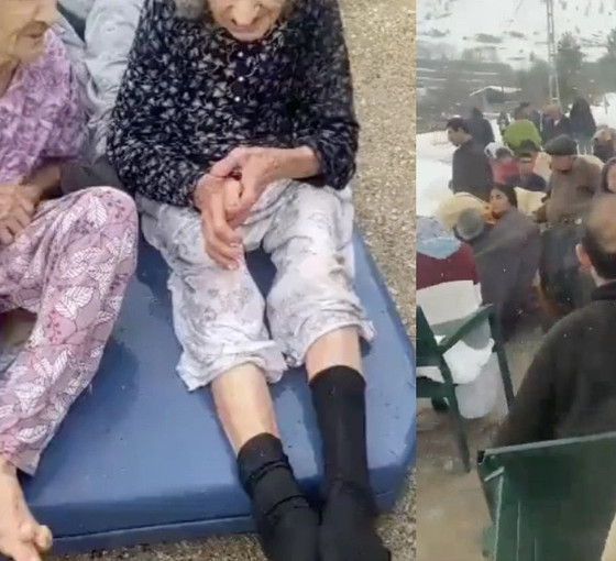 Malatya'da bakımevi önünde yardım çığlıkları: Hastalar donmak üzere