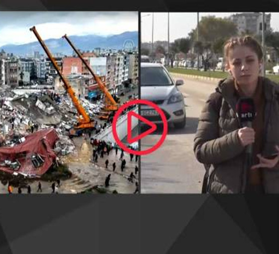 Artı TV Hatay'dan aktardı: AFAD ekipleri, bizimle birlikte vardı buraya