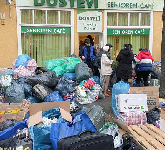 Almanya'daki Türk ve Kürtler büyük bir yardım kampanyası başlattı