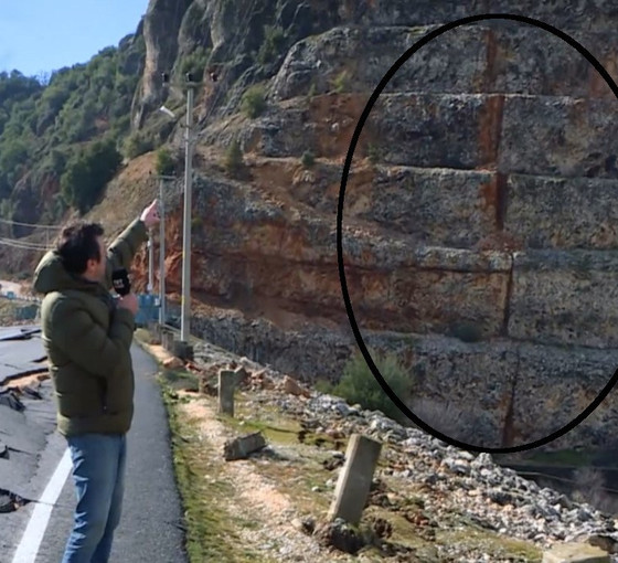 Pazarcık'ta fay hattının ilk kırıldığı nokta görüntülendi