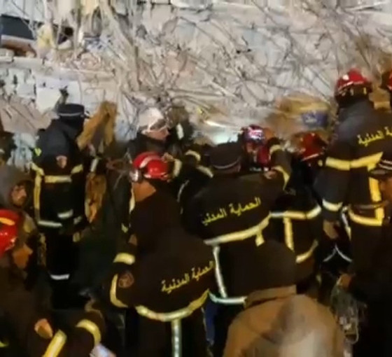 Cezayir ekibi Adıyaman'da depremden 63 saat sonra bir kişiyi kurtardı