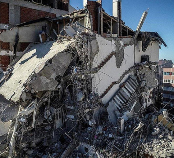 Hasar tespit sitesi devrede