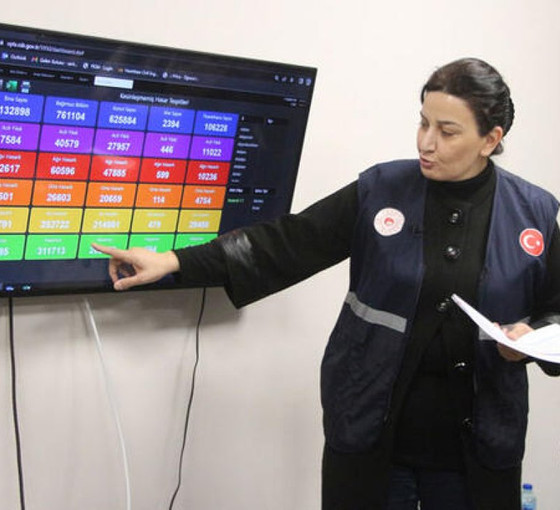 Deprem bölgelerinde hasar tespitinin yüzde 35'i tamamlandı