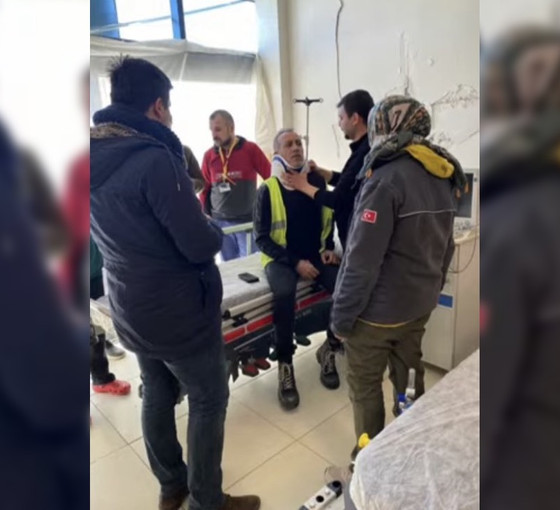 Haluk Levent trafik kazası geçirdi
