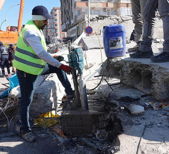 Diyarbakır'da binalardan numune alındı: Çimento miktarı düşük