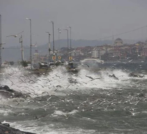 İstanbul’da bazı vapur seferleri lodos nedeniyle iptal edildi