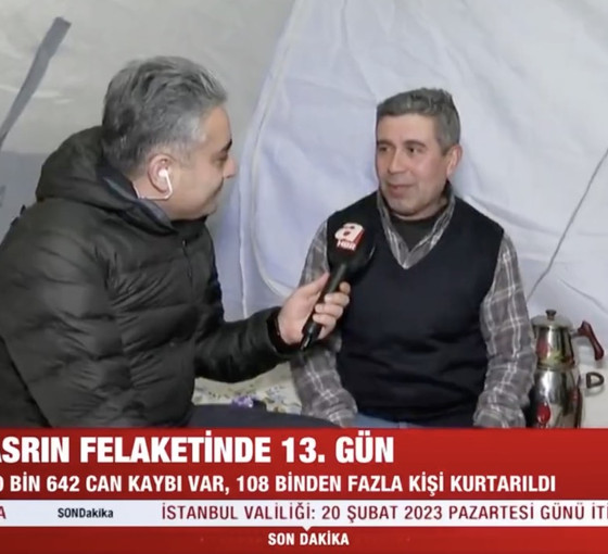 A Haber çadırı öve öve bitiremedi: Çadır büyük, antre var, salon var, çay var
