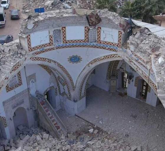 Hatay'da hasar gören tarihi yapıların üç boyutlu modelleri çıkartılıyor