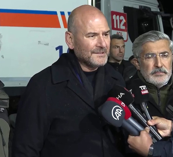 Soylu: Hatay Depreminde can kaybı 6, 18'i ağır 562 yaralı