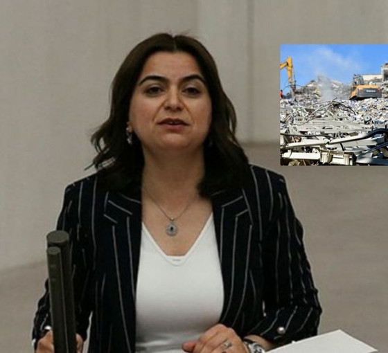 HDP'li Koçyiğit, yıkılan İskenderun hastanesinin 'depreme dayanıklı değil’ raporunu hatırlattı