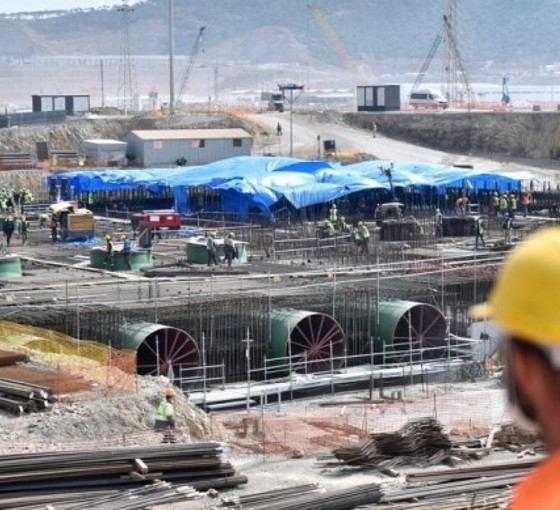 Akkuyu’da 600 işçi yetersiz zam teklifine karşı iş bıraktı