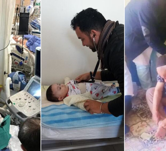 Kübalı doktorlar Elbistan'da köylere kadar gidiyor