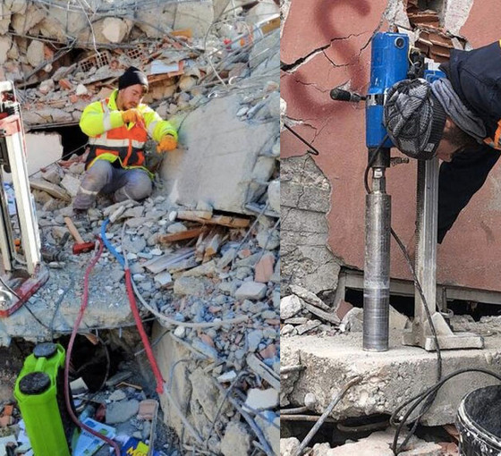 Adıyaman'daki binalar, betonda kullanılan büyük taşlar yüzünden göçmüş