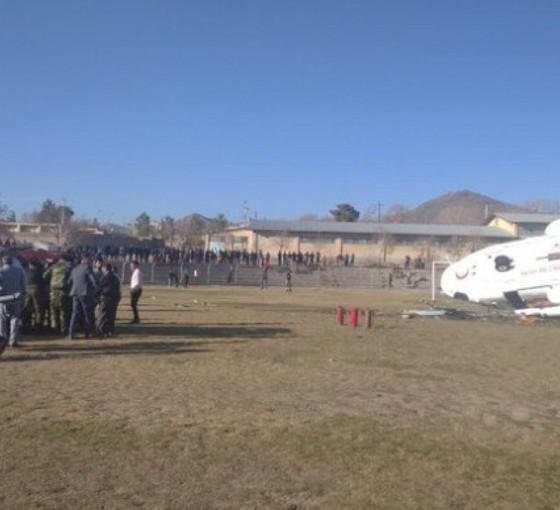 İran Gençlik ve Spor Bakanı Seccadi'yi taşıyan helikopter düştü