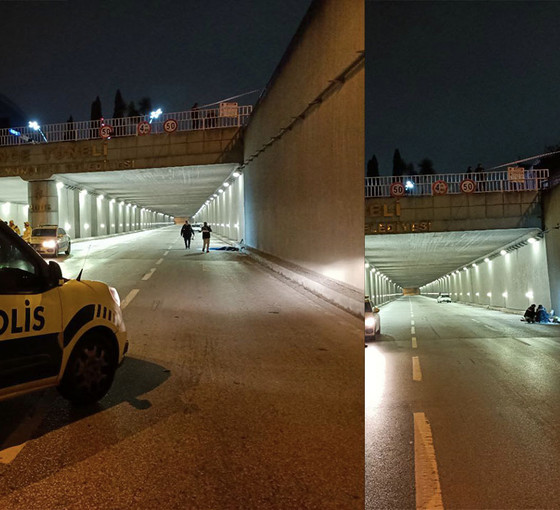 Kocaeli'de bir kişi tünel girişinde ölü bulundu