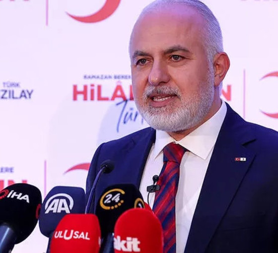 Kızılay Başkanı Kınık'tan ‘çadır’ açıklaması: Büyütülecek bir hadise değil