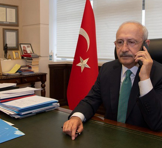 Kılıçdaroğlu'ndan Erkan Baş'a 'geçmiş olsun' telefonu