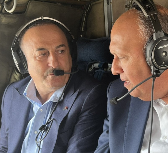 10 yıl sonra ziyaret: Mısır Dışişleri Bakanı Şukri, Çavuşoğlu ile görüştü