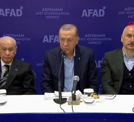 Erdoğan ilk birkaç gün için Adıyaman'dan helallik istedi