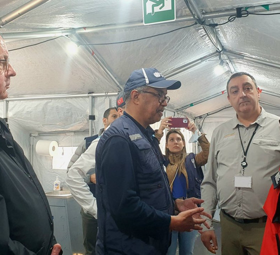 DSÖ Genel Direktörü deprem bölgesinde: Türkiye'de bu denli bir yıkım görmek yürek parçalayıcı