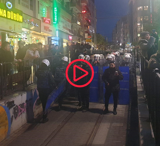 Kadıköy'de Alper Taş ile birlikte 77 Sol Partili gözaltına alındı