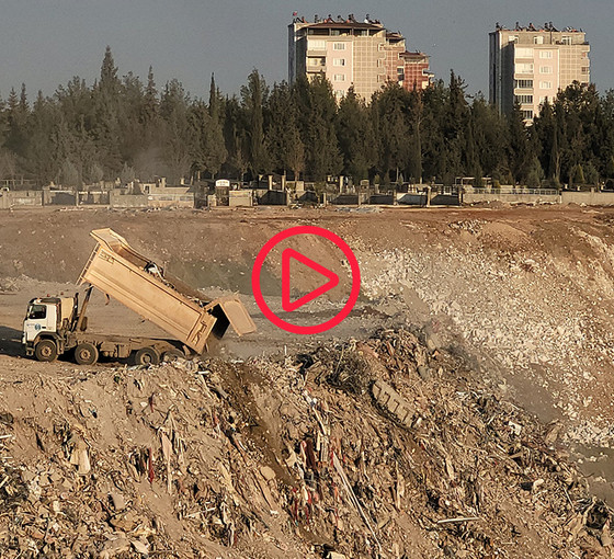 Adıyaman OSB’nin dibinde moloz yığını: Kentte asbest riski var