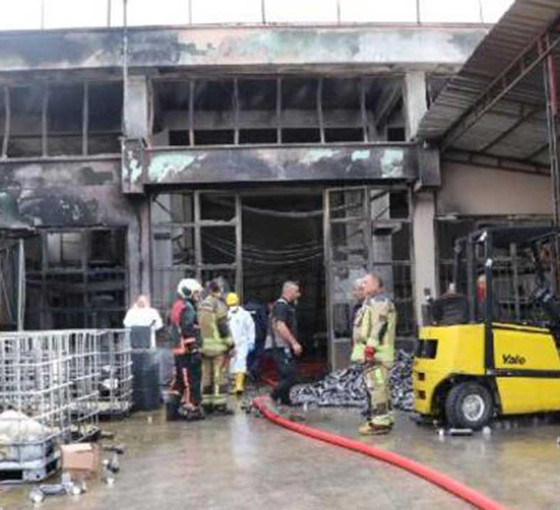 Ankara'da kimyasal fabrikası yangın: Bir ölü, üç yaralı