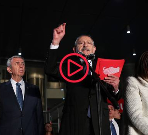 Kılıçdaroğlu CHP Genel Merkezi'nde konuştu: Bir seçimi kazanmaktan fazlasına adayım