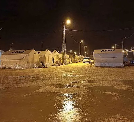Meteoroloji uyardı: Deprem bölgesinde kuvvetli yağışa dikkat