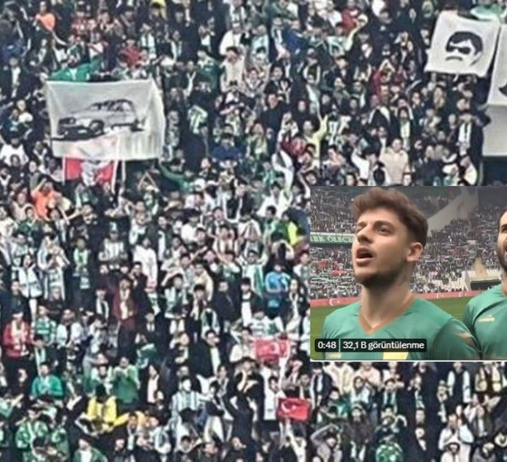 Bursaspor da ırkçı saldırıya sahip çıktı: Ceza 'vatansever taraftarlara verilmiş'