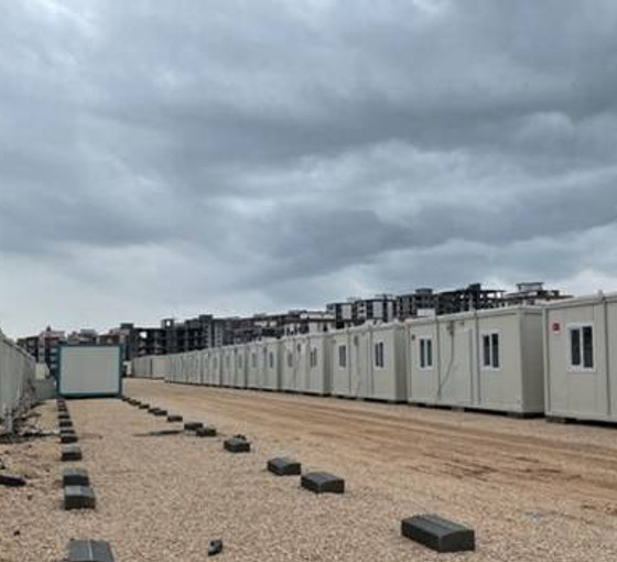 Hatay'da konteyner kent alanları için geçici el koyma kararı
