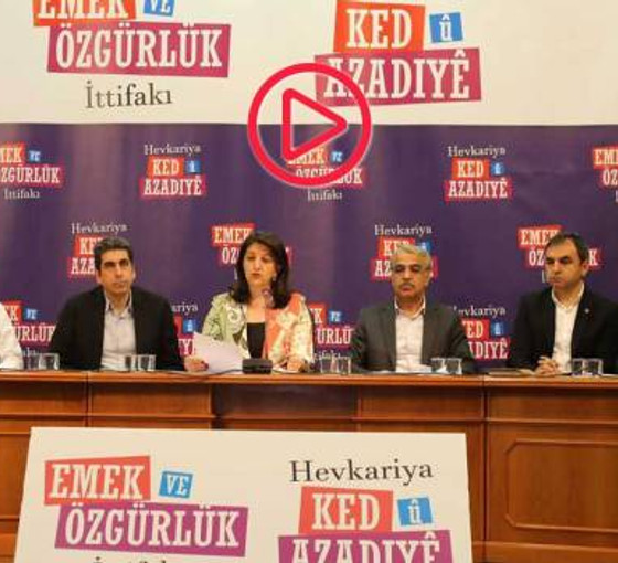 Emek ve Özgürlük İttifakı resmen duyurdu: Cumhurbaşkanlığı seçimlerinde aday çıkarmayacağız