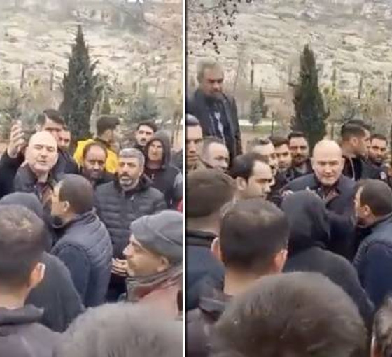 Süleyman Soylu, sel bölgesinde yurttaşı azarladı: Ya çekme şunu çekme ya