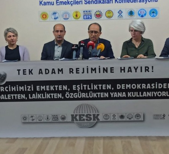 KESK’ten Seçim Tutum Belgesi: Tek adam rejimine hayır diyeceğiz